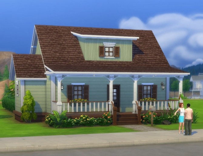 Sims 4 Harriett house by plasticbox at Mod The Sims