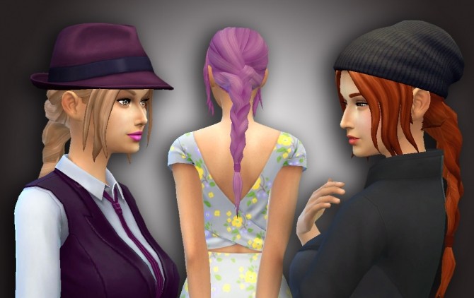 Sims 4 Simplicity hair at My Stuff