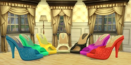 High Heel Chair by Semiramide at The Sims Lover