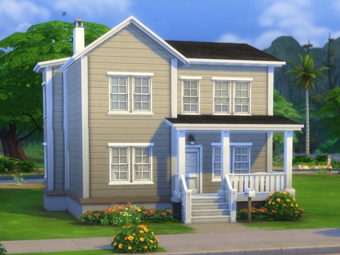Sims 4 Bolzenschneider house by plasticbox at Mod The Sims