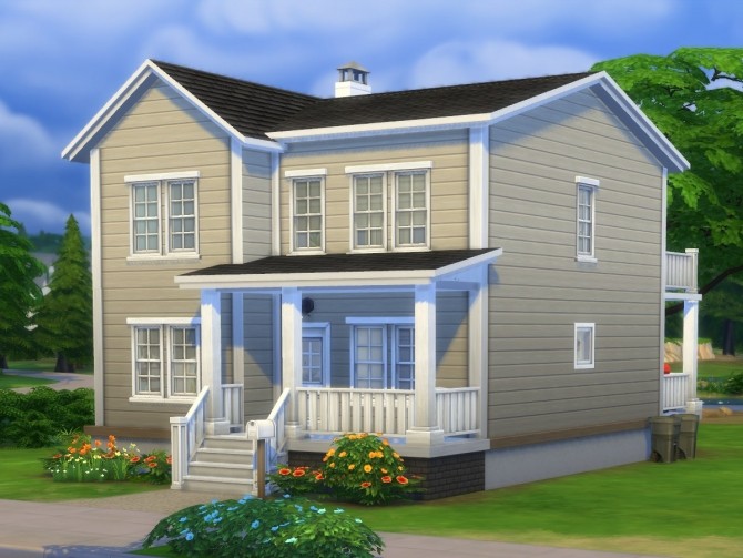 Sims 4 Bolzenschneider house by plasticbox at Mod The Sims