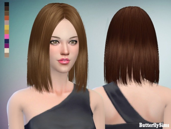 Sims 4 Hair AF 159 no hat at Butterfly Sims