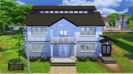 Laboratory Japanese style house by Masaharu777 at Mod The Sims