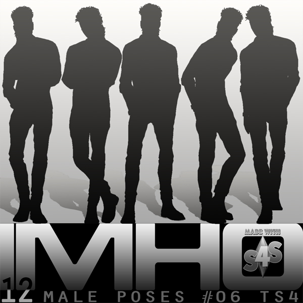 Sims 4 12 Male Poses #06 at IMHO Sims 4