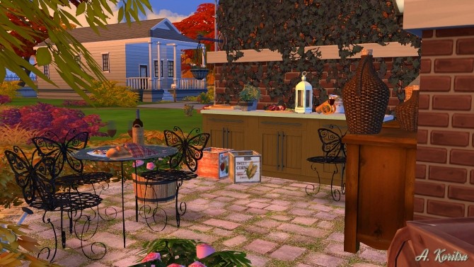 Sims 4 Silent autumn at Angelina Koritsa