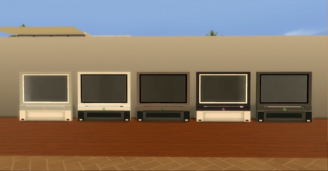 Sims 4 Life Story Quad Television by AdonisPluto at Mod The Sims