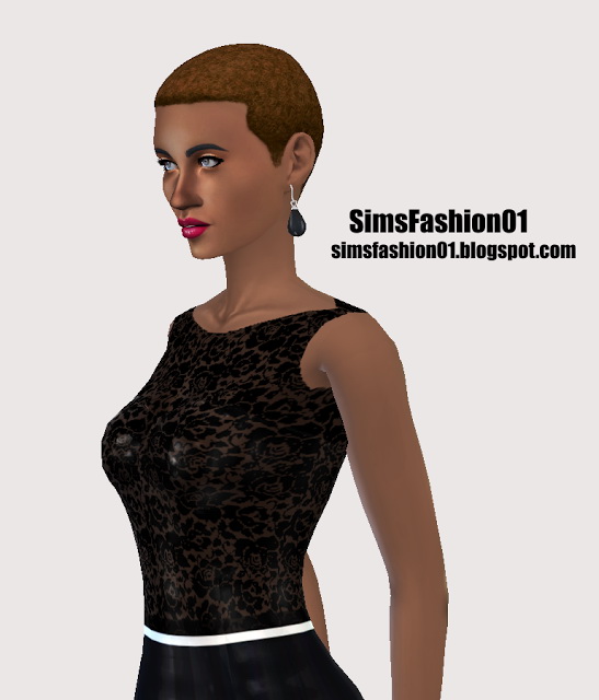 Sims 4 Long Formal Dresses at Sims Fashion01