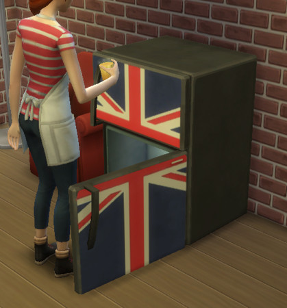 Minifridge by Soff-32 at Mod The Sims
