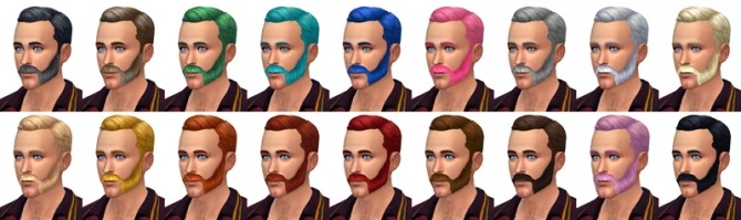 Sims 4 Friendly mutton chops by Erling1974 at Mod The Sims