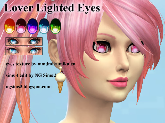 Sims 4 Lover Lighted Eyes at NG Sims3