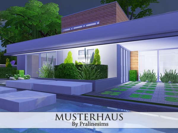 Sims 4 Musterhaus by Pralinesims at TSR