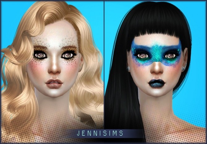 Sims 4 Halloweeny EyeShadow at Jenni Sims