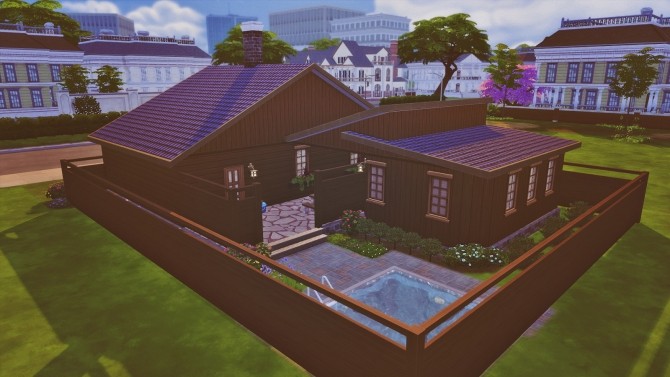 Sims 4 Ballyroan house No CC at Tinnnnu Sims
