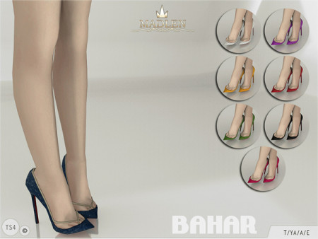 Madlen Bahar Shoes by MJ95 at TSR » Sims 4 Updates