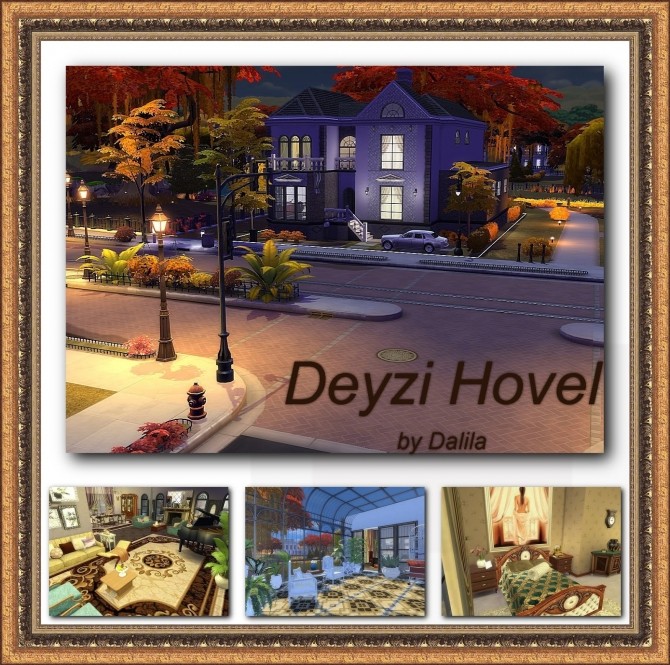 Sims 4 Deyzi Hovel at Architectural tricks from Dalila