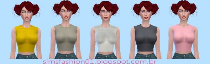 Sims 4 Top 90s looks at Sims Fashion01
