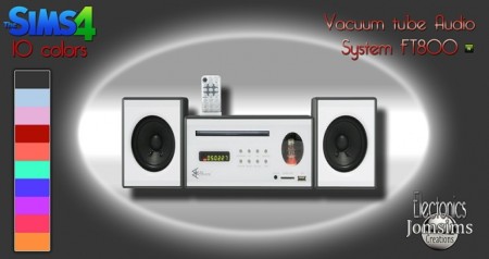 VACCUM tube Audio System FT800 at Jomsims Creations