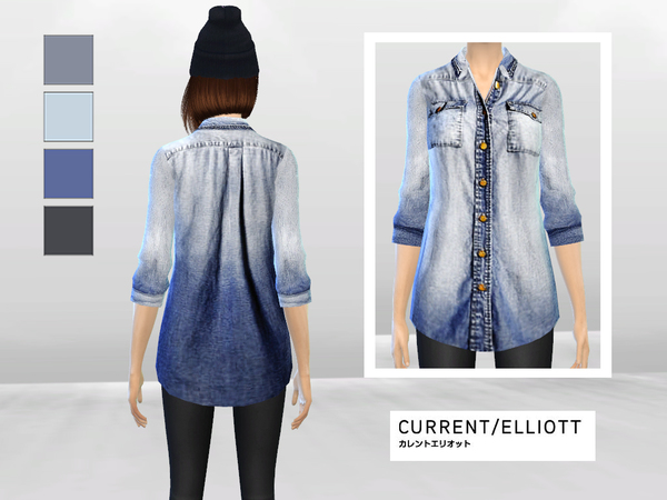 Sims 4 Stockyard Lily Outfit by McLayneSims at TSR