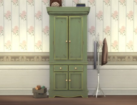 Country Armoire by plasticbox at Mod The Sims
