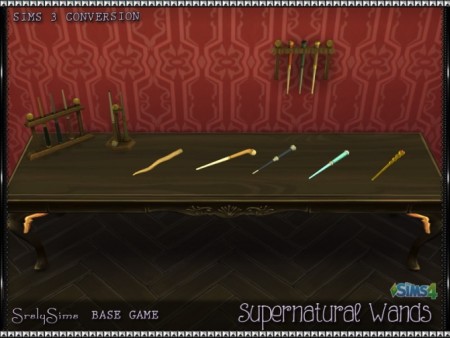 Supernatural Wands at SrslySims