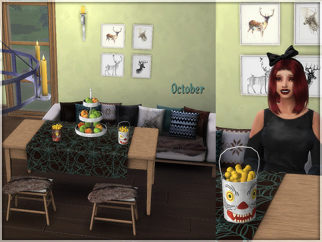 Sims 4 October (s4) 16 objects by Kiolometro at Sims Studio