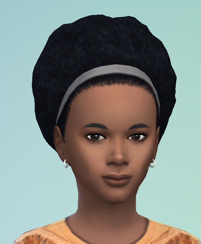 Sims 4 Girly Afro hair at Birksches Sims Blog