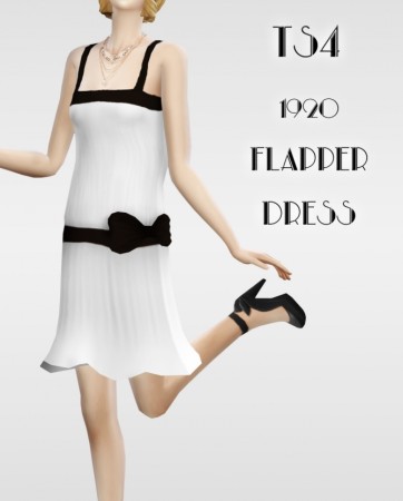 Lonelyboy 1920 Flapper dress 01 at Happy Life Sims