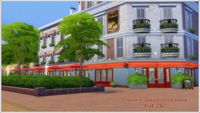 Sims 4 Streets of Paris at Sims by Mulena