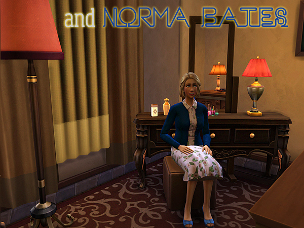 Sims 4 Bates Motel by Waterwoman at Akisima