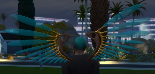 Sims 4 Angel, Fairy and Peacock Wings at Untraditional NERD