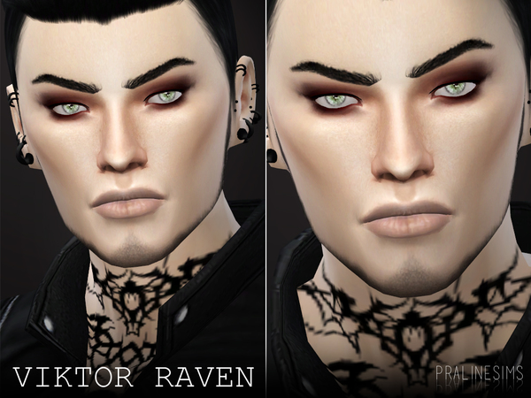 Sims 4 Viktor Raven by Pralinesims at TSR