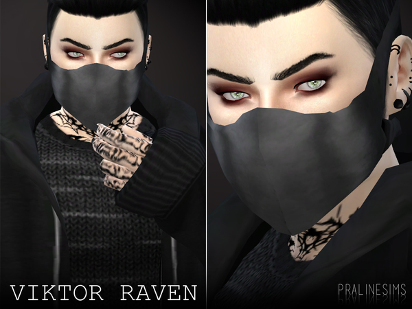 Sims 4 Viktor Raven by Pralinesims at TSR