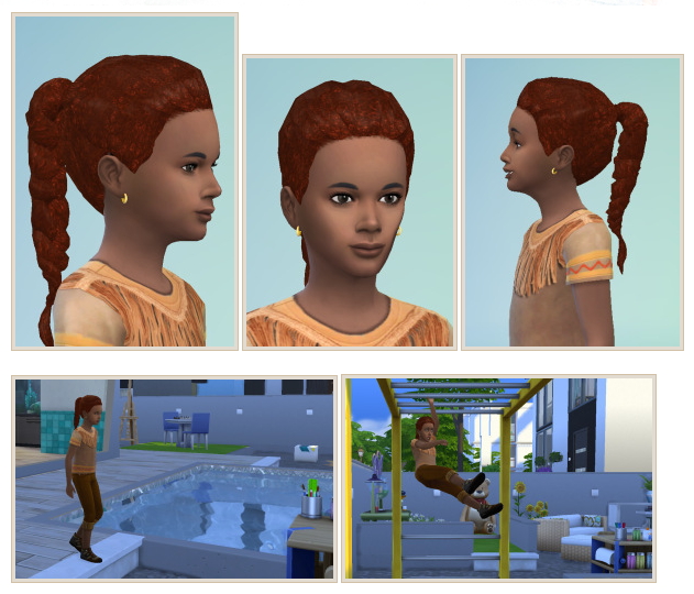 Sims 4 Little Afro Braid at Birksches Sims Blog