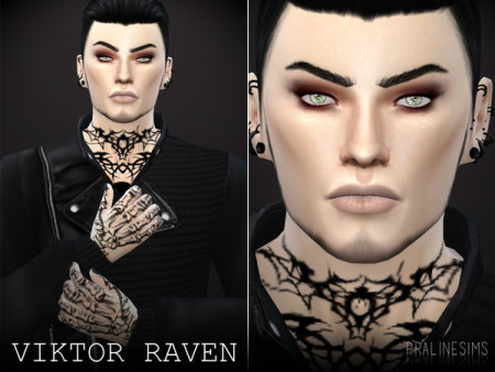 Viktor Raven by Pralinesims at TSR » Sims 4 Updates