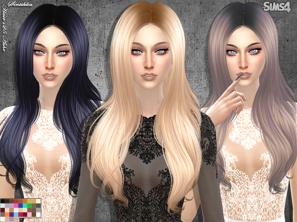 Sims 4 Hair s25 Ashe by Sintiklia at TSR