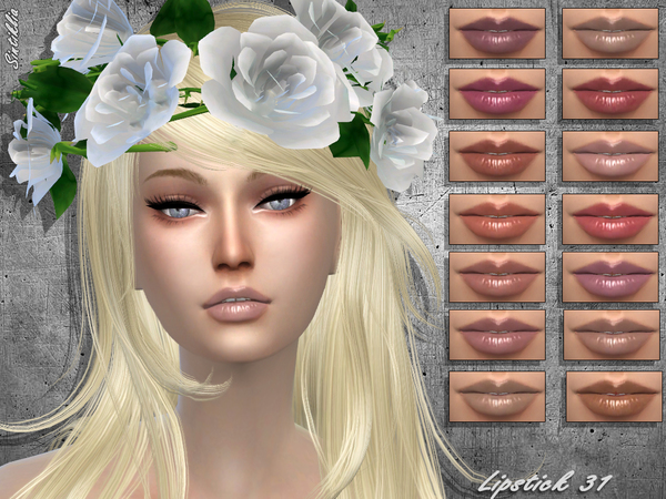 Sims 4 Lipstick 31 by Sintiklia at TSR