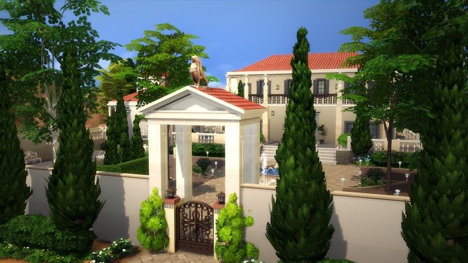 Sims 4 Villa Masdar at Fezet’s Corporation