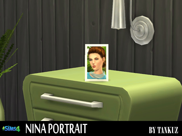 Sims 4 Nina Portrait at Tankuz Sims4