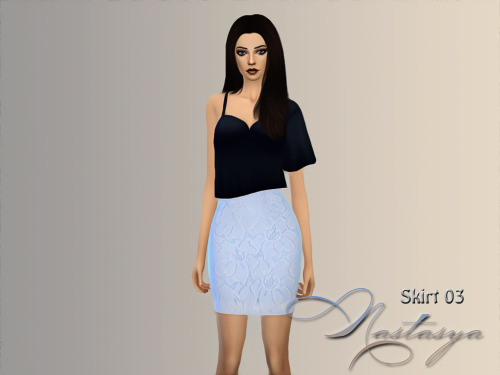 Sims 4 Skirt 03 at Nastasya94
