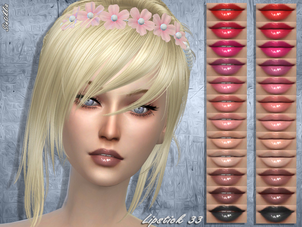 Sims 4 Lipstick 33 by Sintiklia at TSR