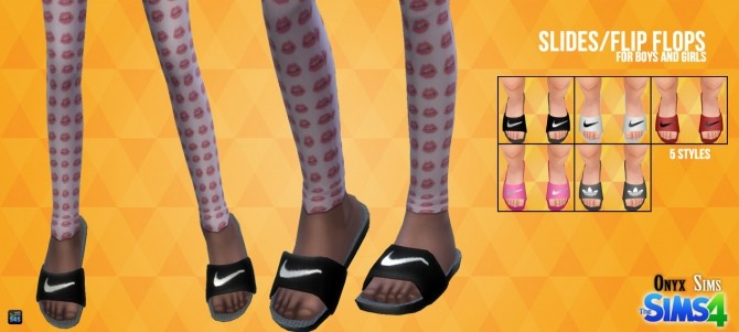 Sims 4 Child Slippers at Onyx Sims