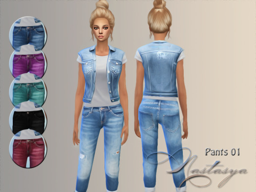 Sims 4 Pants 01 at Nastasya94