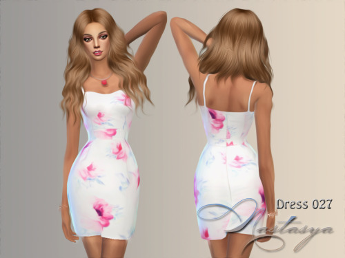 Sims 4 Dress 027 at Nastasya94