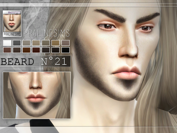 Sims 4 10 Beards Megapack 2.0 by Pralinesims at TSR