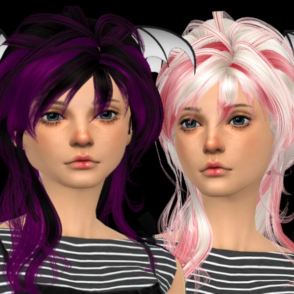Sims 4 Maysims 108F hair at Dachs Sims