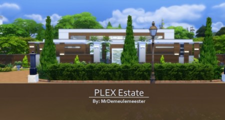 PLEX Estate by MrDemeulemeester at Mod The Sims
