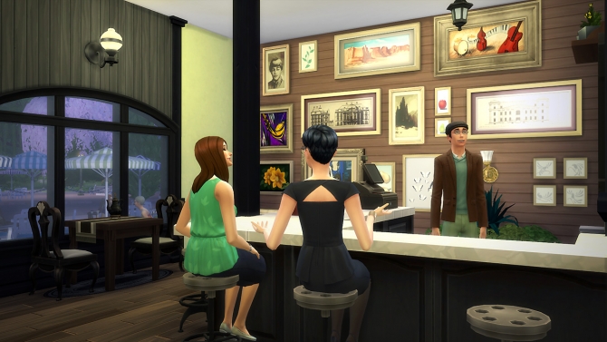 Trattoria Valentino at Fezet’s Corporation » Sims 4 Updates