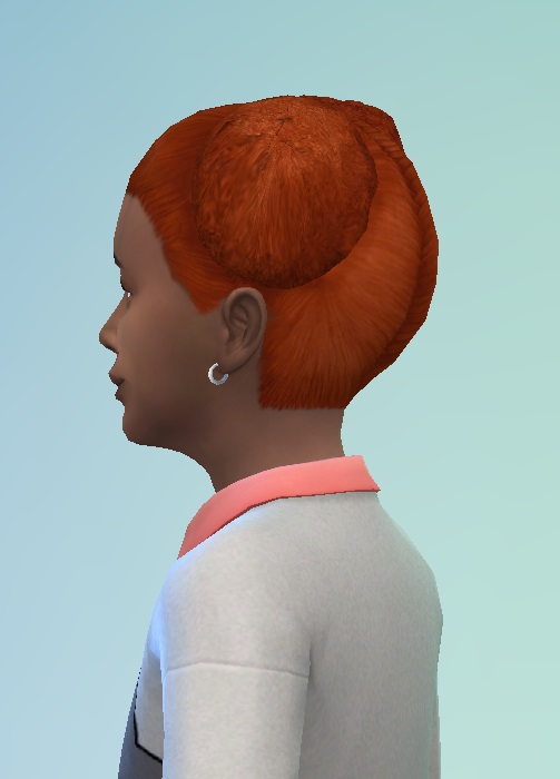 Sims 4 Mini PuffBall hair at Birksches Sims Blog