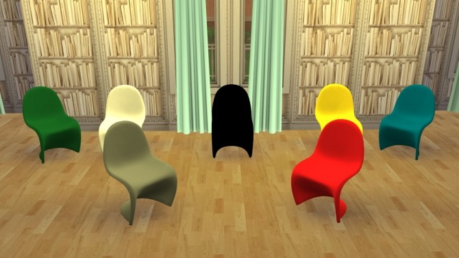 Sims 4 Panton S Chair at Meinkatz Creations