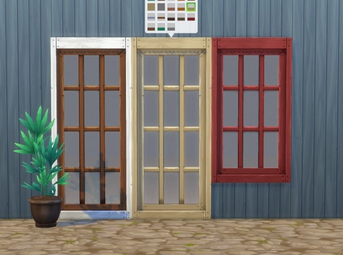 Sims 4 Mega Window Add Ons II by plasticbox at Mod The Sims